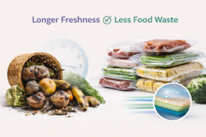 How Multilayer Packaging Films Improve Shelf Life & Reduce Food Waste