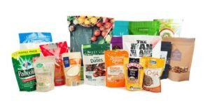 Flexible laminates and packaging for food packaging material.